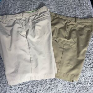 2 Beige and Mens Izod Golf Shorts Waist 38